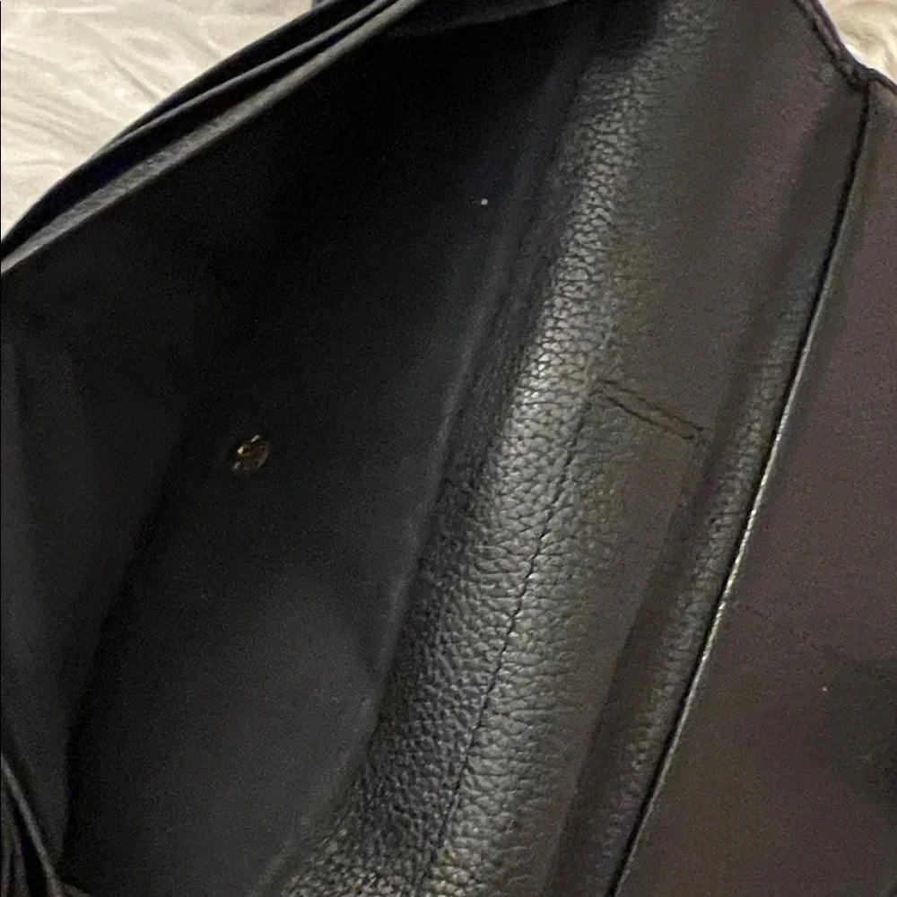 Longchamp Black Textured Leather Accessory - Picture 6 of 9